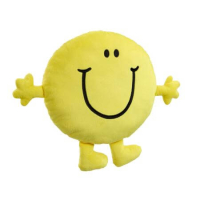 Mr Men & Little Miss – Mr Happy Cushion 45 cm